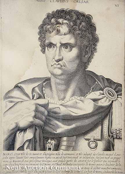 Appraisal: A Group of Eight Antique Engravings of Roman Emperors and