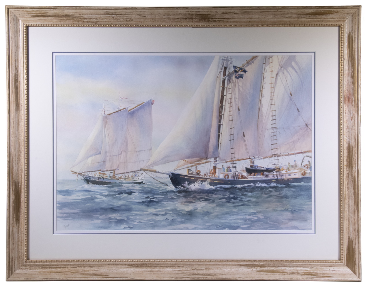 Appraisal: CAROL SHUP SEBOLD ME OH - Schooners Bowditch Grace Bailey