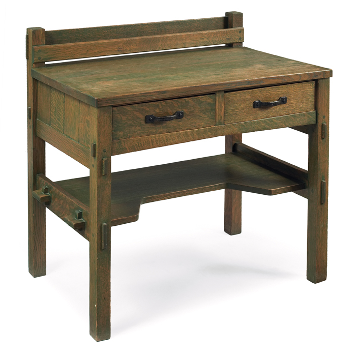 Appraisal: La Hacienda The John L Jerome Collection Gustav Stickley desk