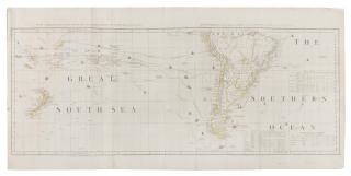 Appraisal: SOUTH PACIFIC SOUTH ATLANTIC LAURIE and WHITTLE Chart South Sea