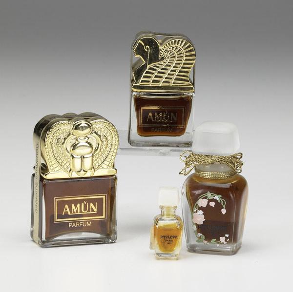 Appraisal: FOUR PAYOT PERFUMES Containing Pavlova or Amun include oz painted