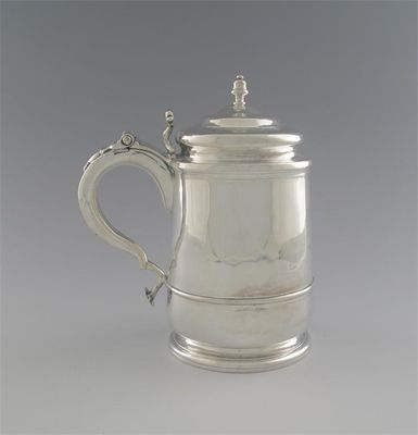 Appraisal: Early Racing Interest a rare early George II provincial tankard