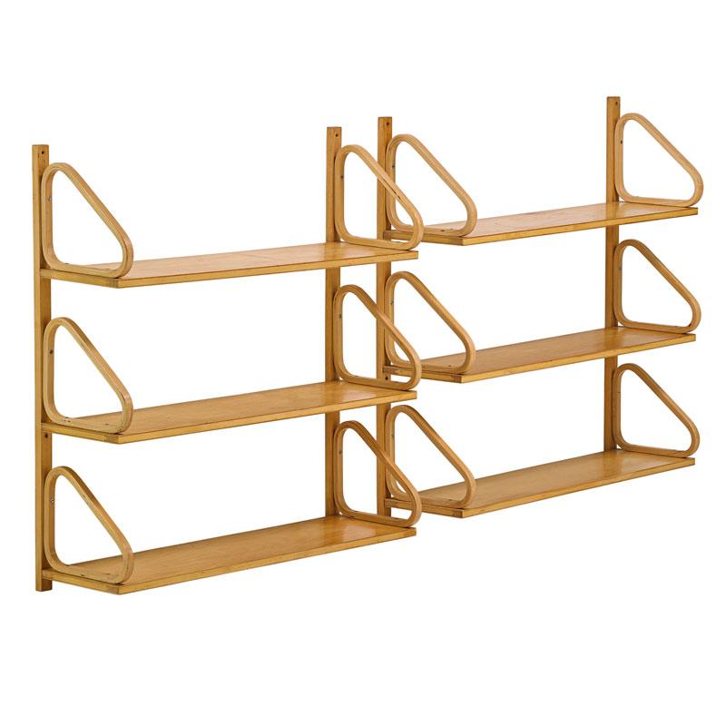 Appraisal: ALVAR AALTO ARTEK Two shelf units Condition Report Some older