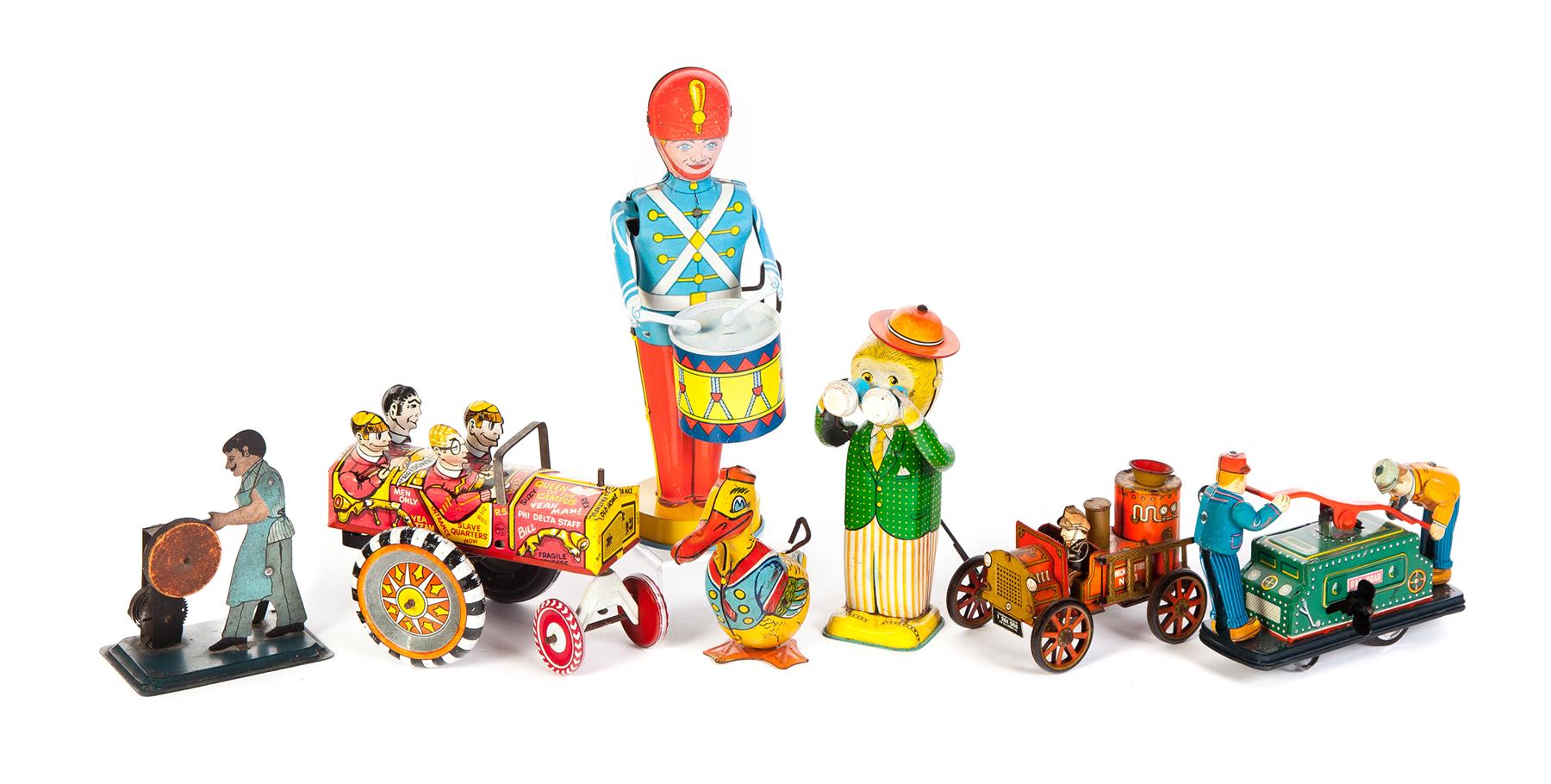 Appraisal: GROUP OF GERMAN WIND UP TOYS AND OTHERS Group of