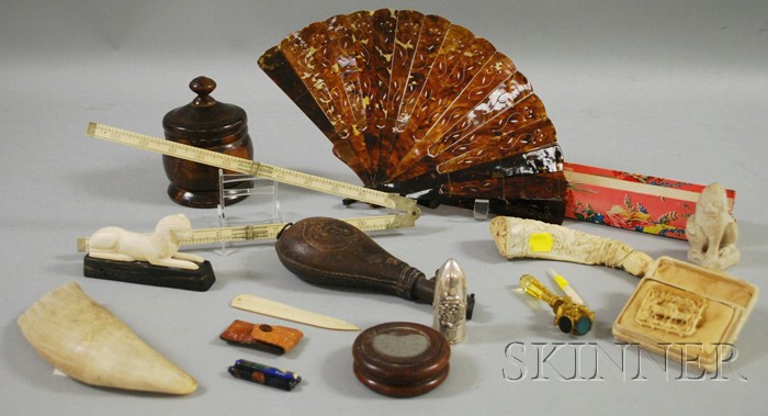 Appraisal: Group of Miscellaneous Collectible and Decorative Items including a treen