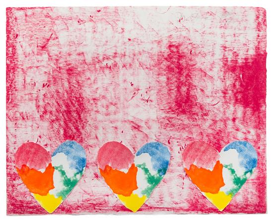 Appraisal: Sale Lot Jim Dine American b Untitled from Dutch Hearts