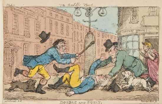 Appraisal: Rowlandson Thomas The Bailiff's Hunt hand-coloured engraved plates by Thomas