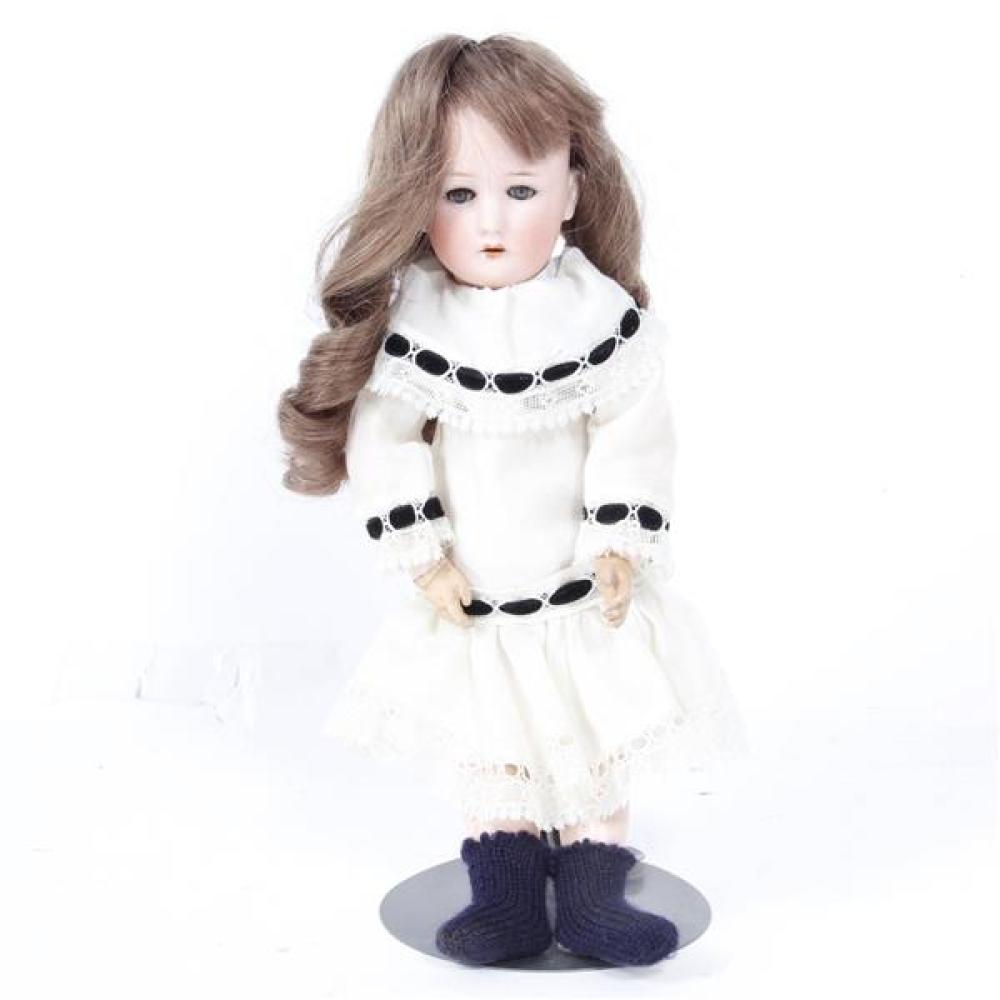 Appraisal: CUNO OTTO DRESSEL GERMAN BISQUE JUTTA SOCKET HEAD CHILD DOLL