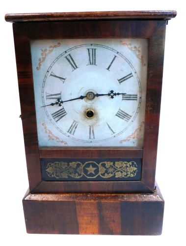 Appraisal: A late thC American mantel clock by The Ansonia Brass