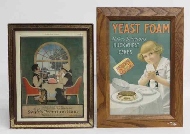 Appraisal: Lot including ''Yeast Foam'' print '' x '' and Maxfield