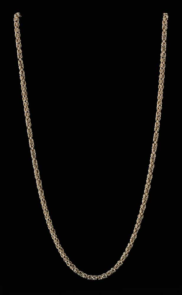 Appraisal: Byzantine Style Gold Chain kt yellow gold grams in