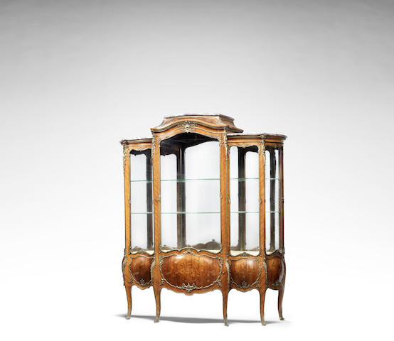 Appraisal: A French late th early th century Louis XV style