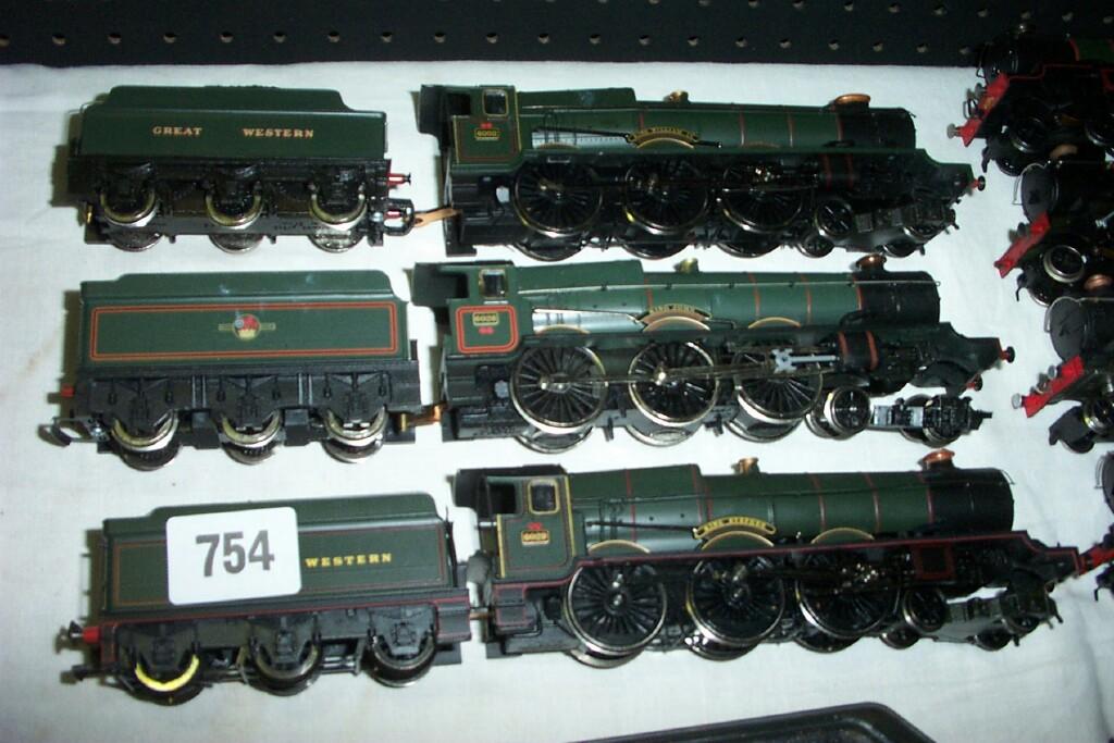 Appraisal: A collection of Hornby gauge King Class engines King William