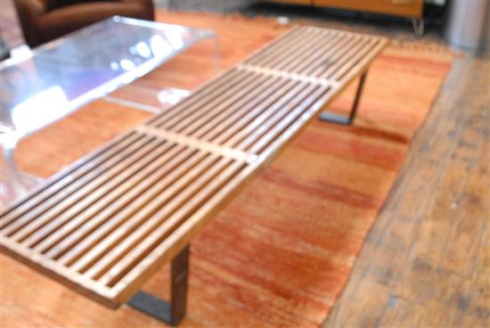 Appraisal: SLAT BENCH