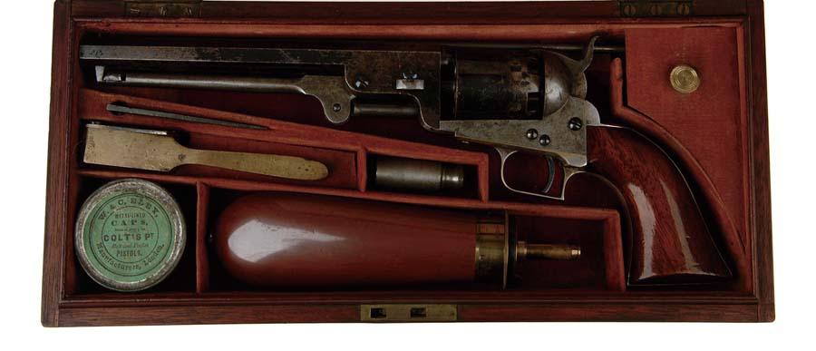 Appraisal: HISTORIC AND RARE CASED AND INSCRIBED COLT LONDON FIRST MODEL