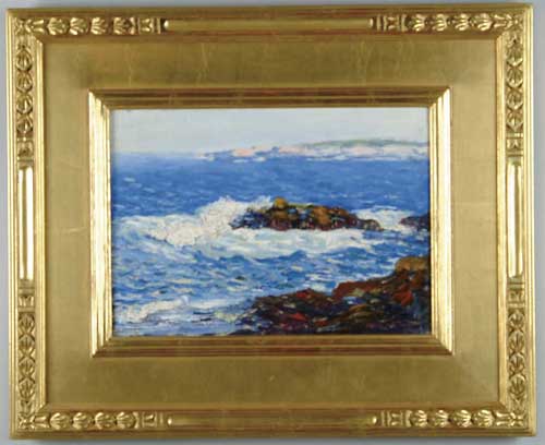 Appraisal: MORRIS HARRIS PANCOAST American - CAPE ANN SHORELINE Oil on