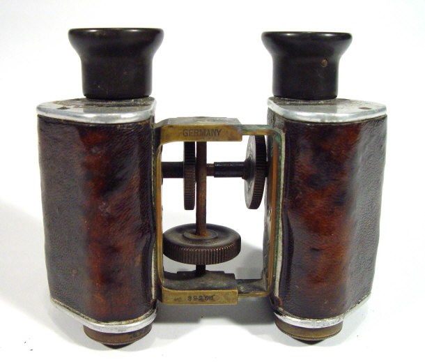 Appraisal: Pair of Goerz German binoculars with leather grips