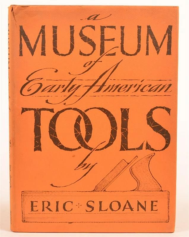 Appraisal: vol Signed Eric Sloane Book with Drawing Eric Sloane A