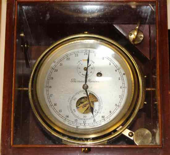 Appraisal: Thomas Mercer two day marine chronometer Estimate - One small