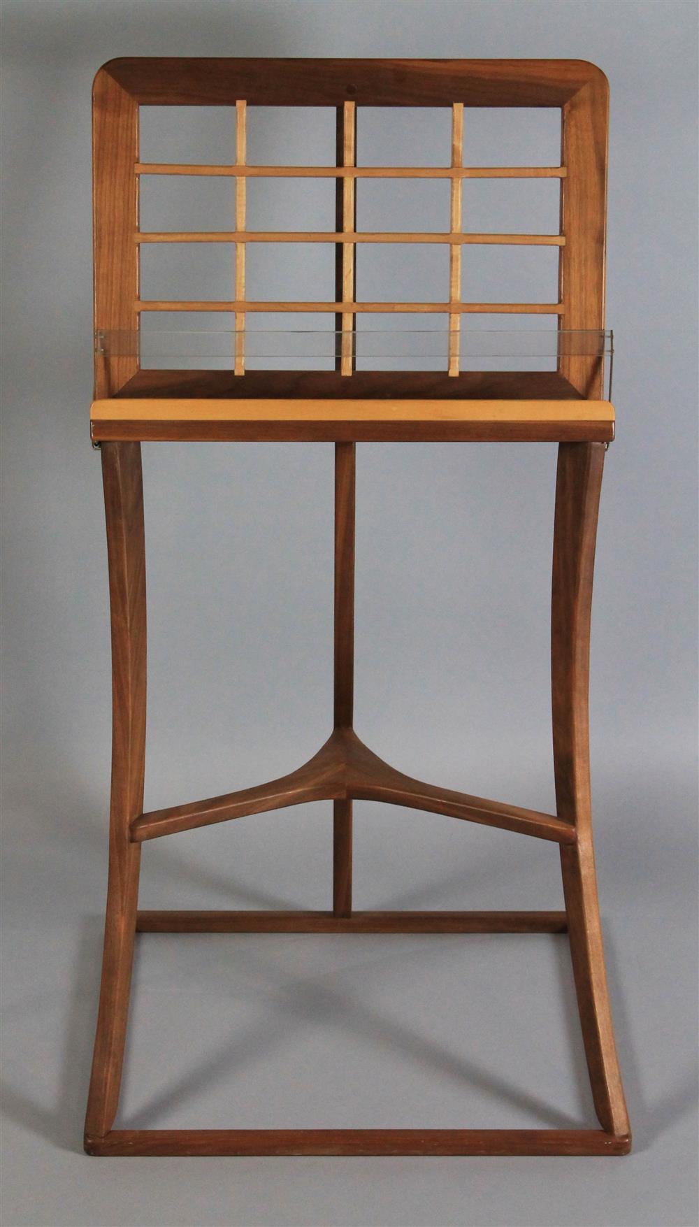 Appraisal: MID-CENTURY MODERN CRAFTSMAN MADE MUSIC STAND STAMPED LEON MESSIER purchased