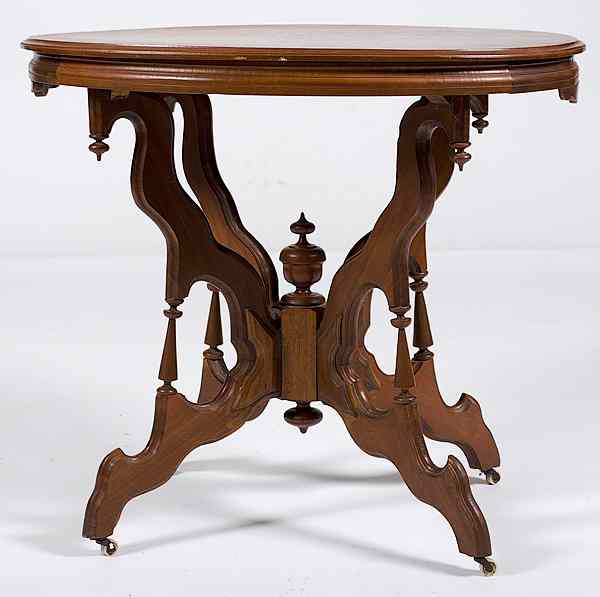 Appraisal: American Renaissance Table American third quarter th century a Renaissance