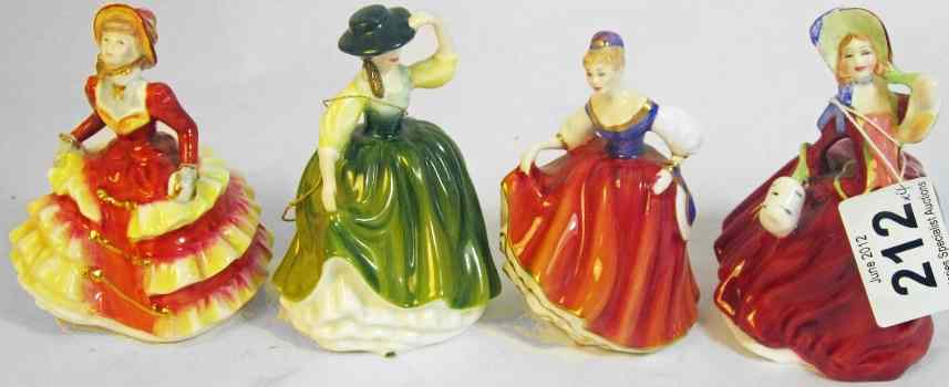 Appraisal: Royal Doulton Miniature Figures to include Hannah HN Fair Lady