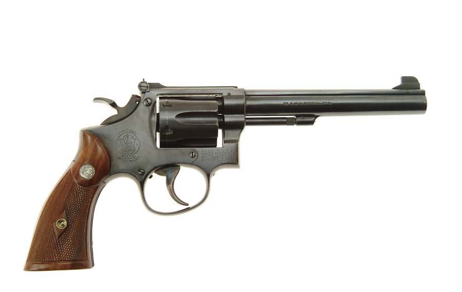 Appraisal: SMITH WESSON K- DA TARGET REVOLVER Cal Spcl SN K