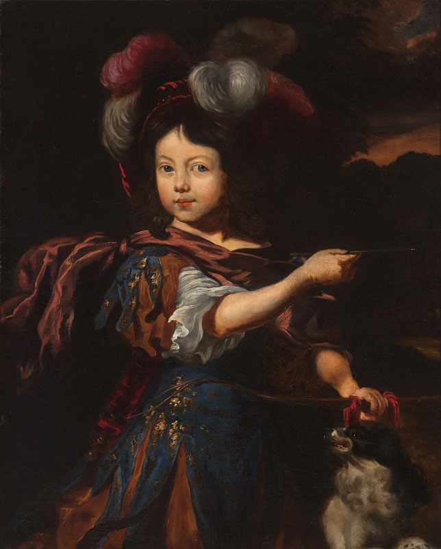 Appraisal: After Nicolaes Maes - Dutch Portrait of a Boy in