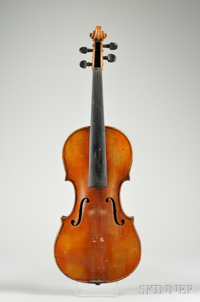 Appraisal: Child's Czech Violin Juzek Workshop c bearing the maker's label