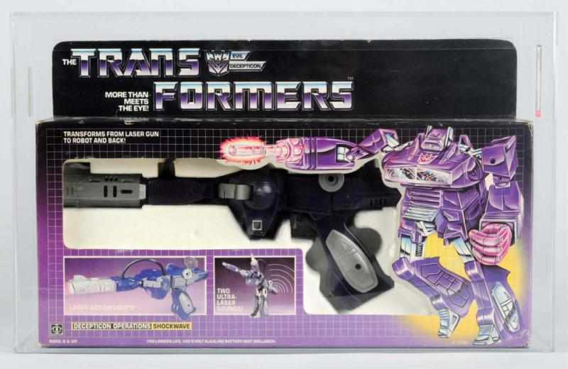 Appraisal: Transformers AFA Shockwave Hasbro Sought after and iconic character Shockwave