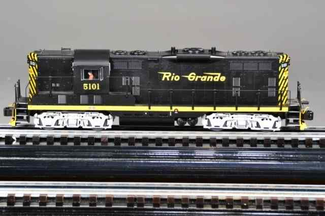 Appraisal: LIONEL DIESEL LOCOMOTIVE RIO GRANDERio Grande locomotive painted black with