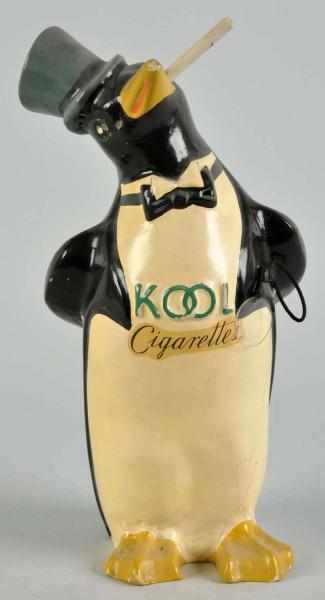 Appraisal: Paper Mache Kool Cigarettes Display Description Depicts the character Mr