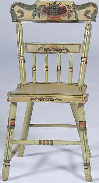 Appraisal: Windsor Fancy Chair American New England first half th century