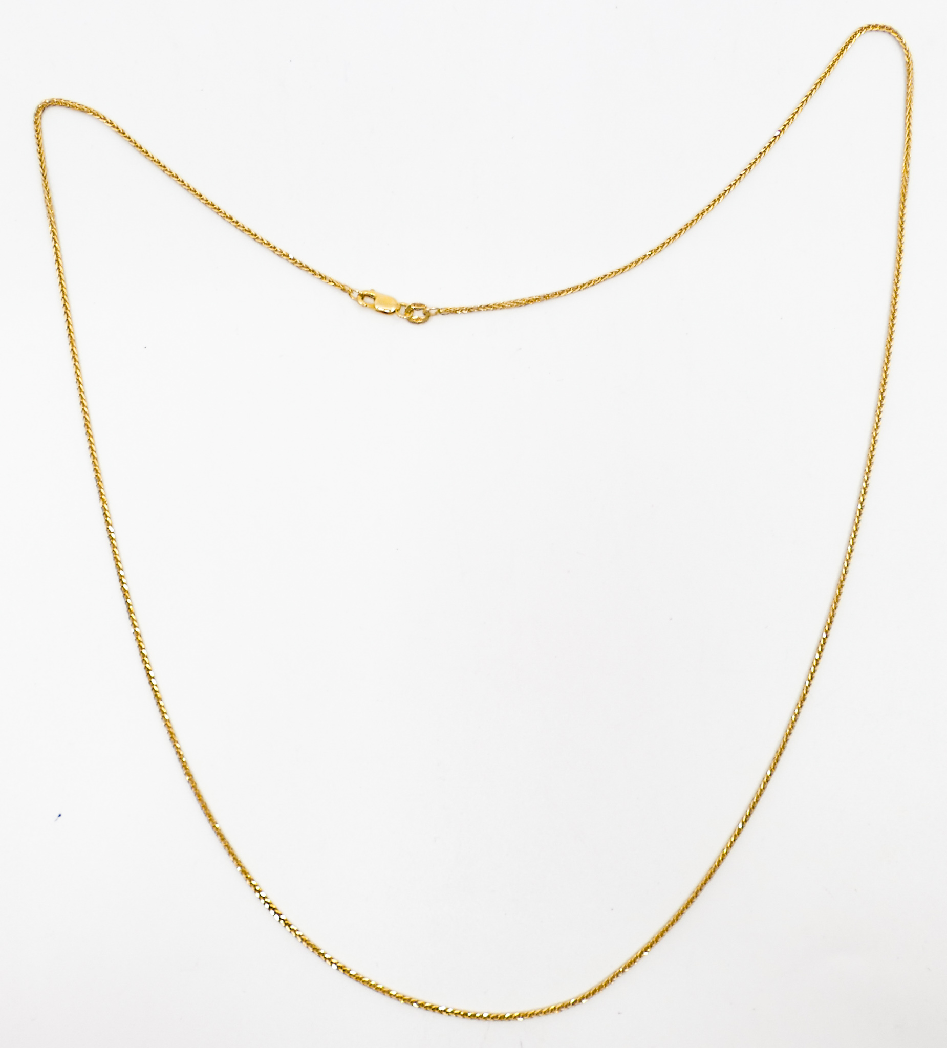 Appraisal: Italian k Gold Woven Necklace '' - Grams