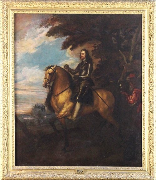 Appraisal: After Sir Anthony van Dyck th Century Charles I on