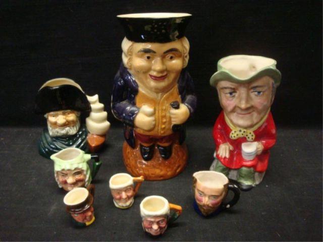 Appraisal: ROYAL DOULTON Shorter Son Old Roof Thatcher Shorter Son Ahab