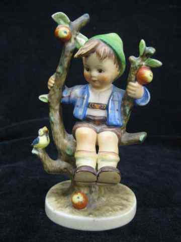 Appraisal: Hummel Figurine ''Apple Tree Boy'' I stylized bee '' excellent