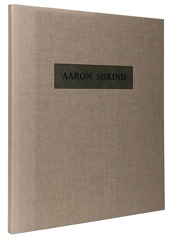 Appraisal: Photogravures Siskind Aaron Photogravures New York The Limited Editions Club