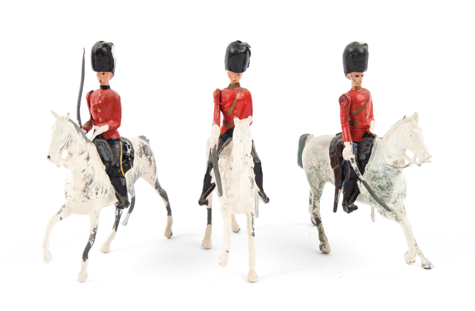 Appraisal: Britain's mounted figures of the Queen's Guard with miscellaneous foot