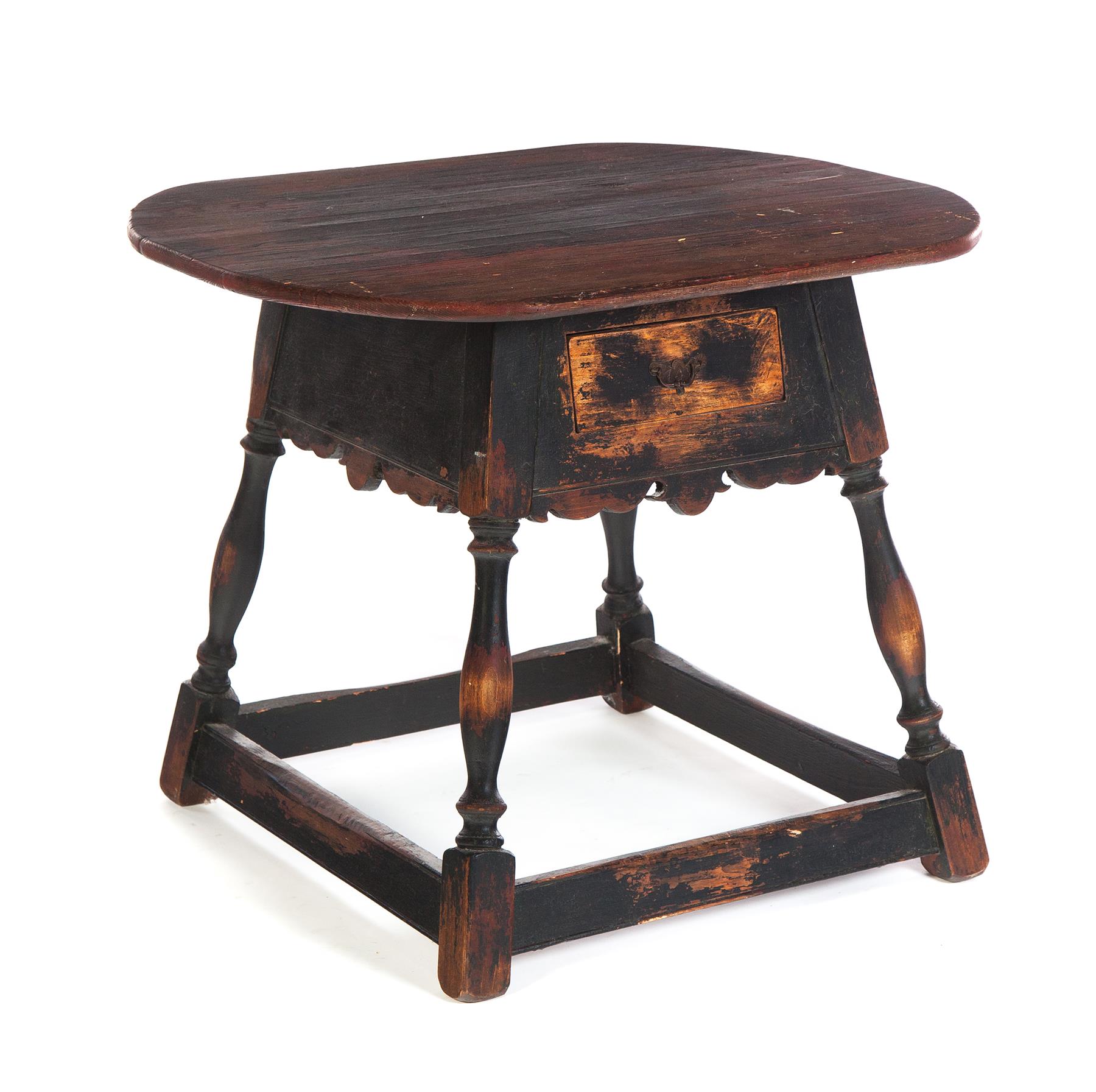 Appraisal: CONTEMPORARY TAVERN TABLE BY D ANDREW KATES Illinois late th