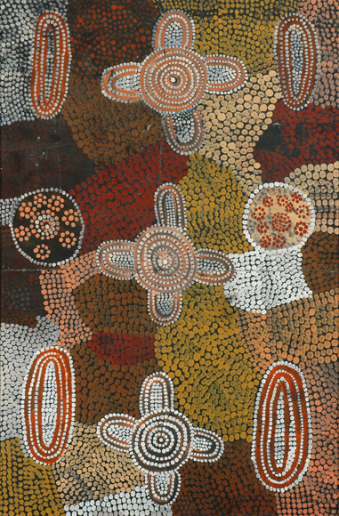 Appraisal: TJAKAM MW MICK WALLANKARRI TJAKAMARRA Papunya NT - Untitled acrylic