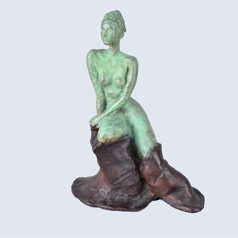 Appraisal: Stephanie S Conrad Bronze Sculpture Stephanie S Conrad th Century