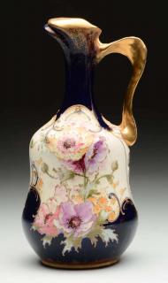 Appraisal: Amphora R ST K Vase Floral Marked Excellent T