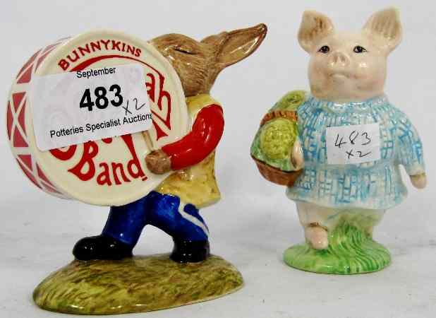 Appraisal: Royal Doulton Bunnykins Figure Drummer Bunnykins DB Golden Jubilee Celebration