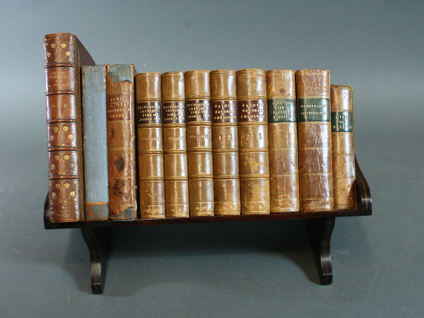 Appraisal: An Edwardian mahogany boxwood strung and chequer banded table top