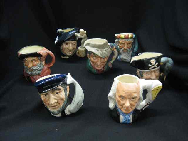 Appraisal: Collection of Royal Doulton Character Mugs small size all different