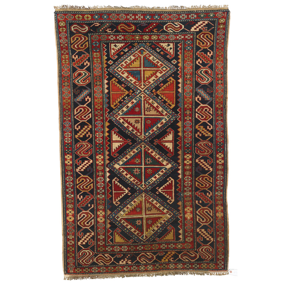 Appraisal: Caucasian Shirvan Rug ft height x ft width height x