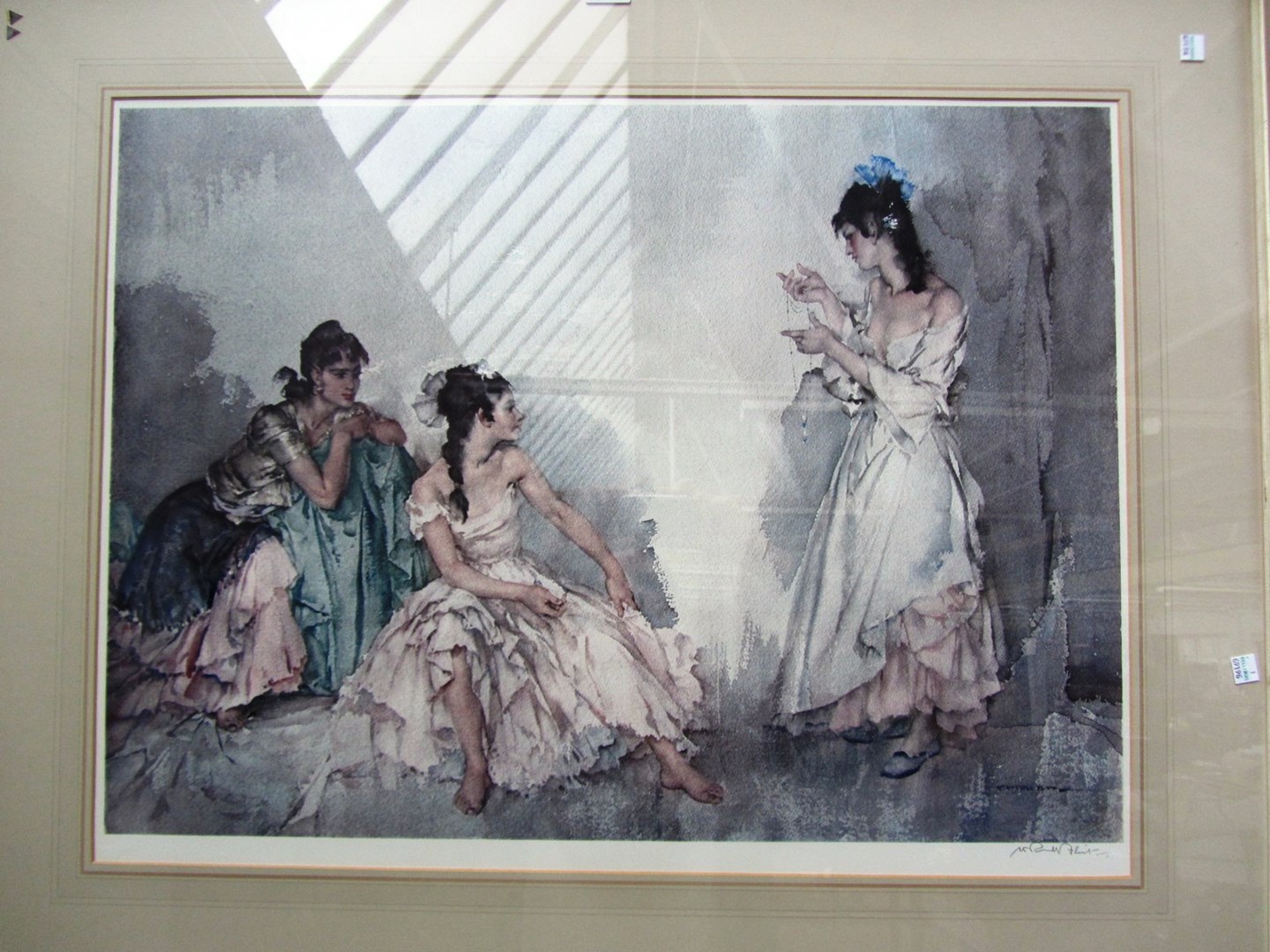 Appraisal: Sir William Russell Flint - The Pendant colour print signed