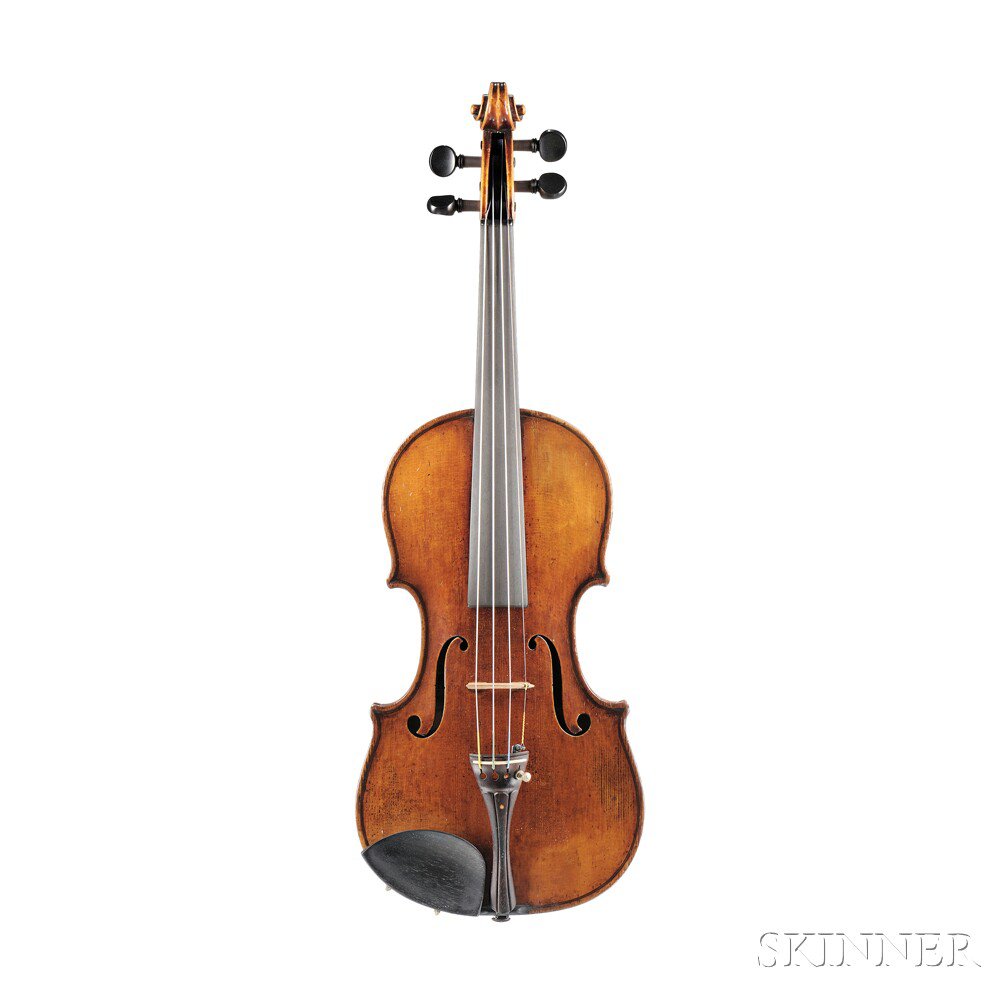 Appraisal: German Violin Eulo Dorfino bearing the label ESPRESSAMENTE PER WILLIAM