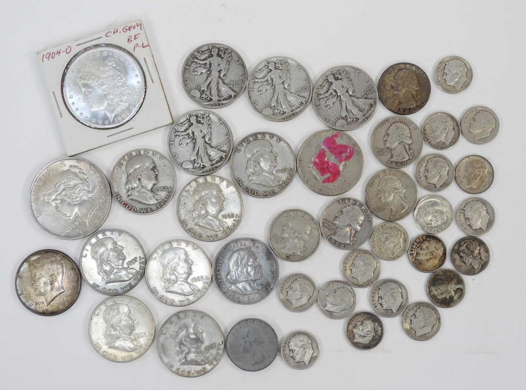 Appraisal: COLLECTION OF UNITED STATES SILVER COINS United States - Includes